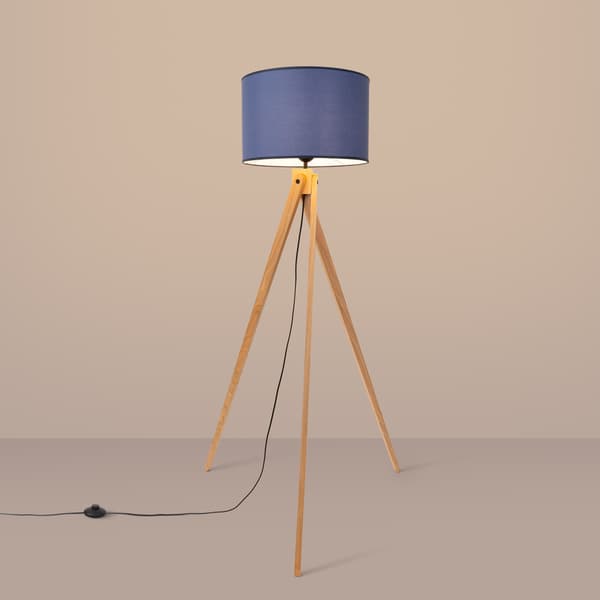 Golvlampa NATT marinblå
