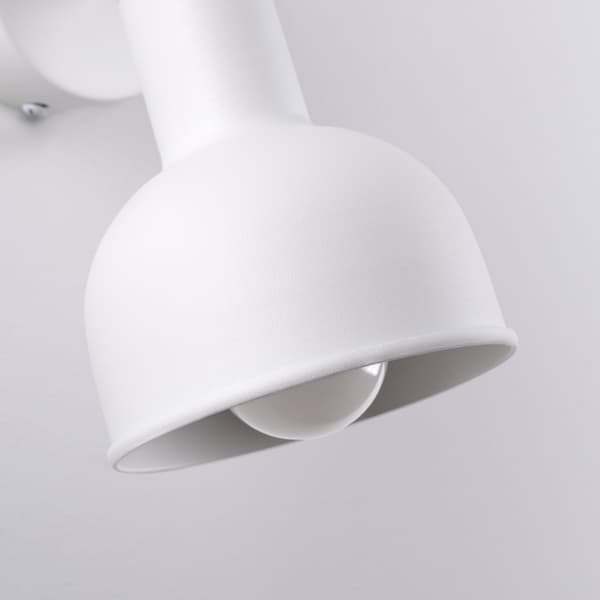 Vägglampa ELBA vit