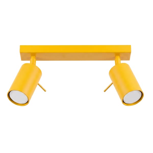 Taklampa RING 2 gul
