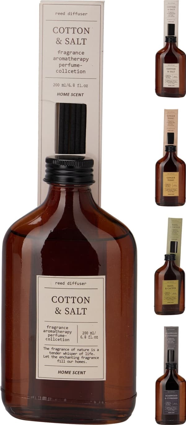 Doftpinnar Doftolja Cotton & Salt 200 ml