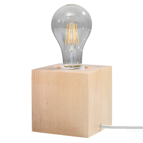 Bordslampa ARIZ trä