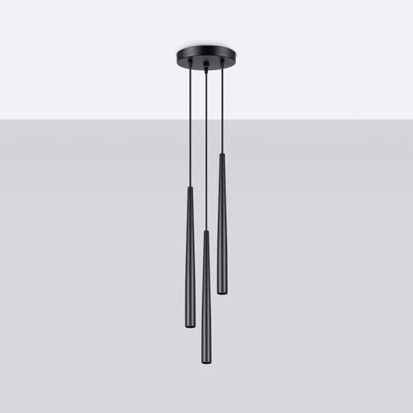 Pedantlampa BLISS 3P svart