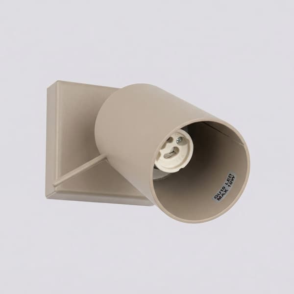 Vägglampa RING gråbrun