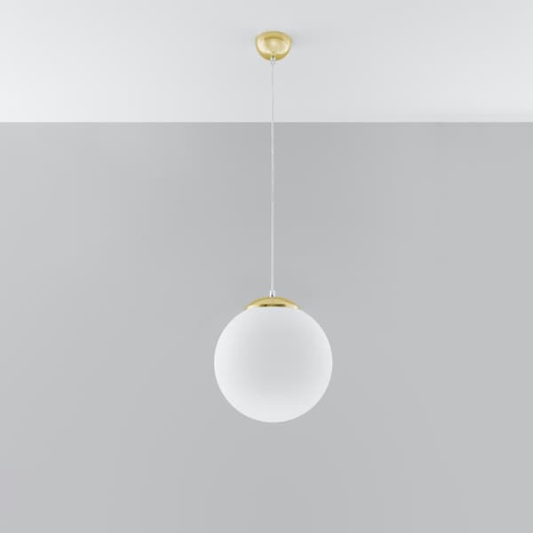 Pendel lampa UGO 30 gyllene