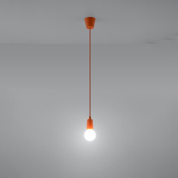 Pendel lampa DIEGO 1 orange