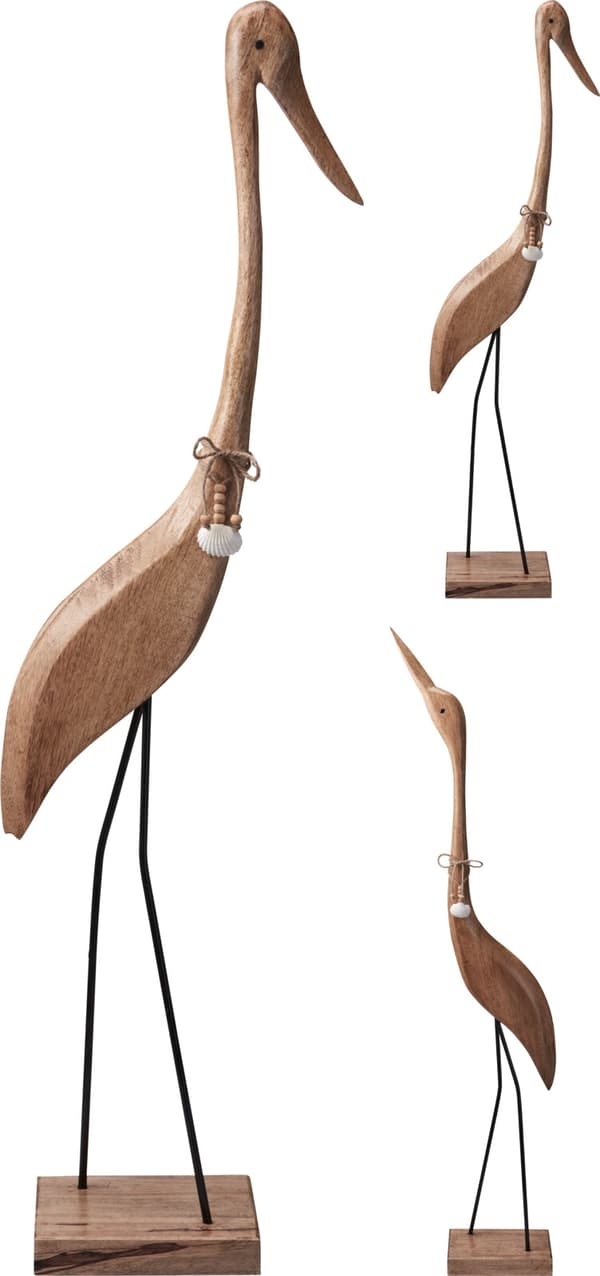 Fågel Dekoration Trä 93 cm