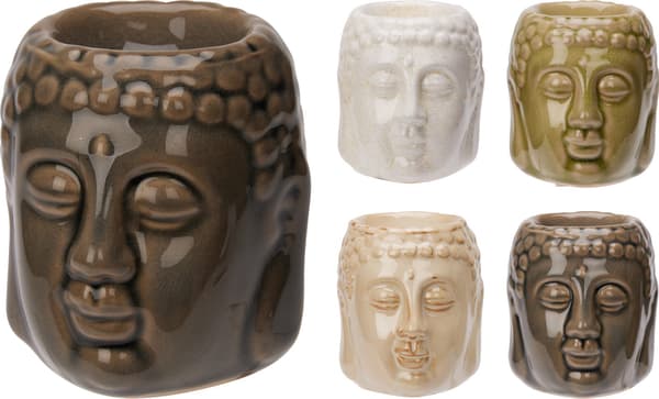 Aromalampa Buddha Beige Keramik 7,5 cm