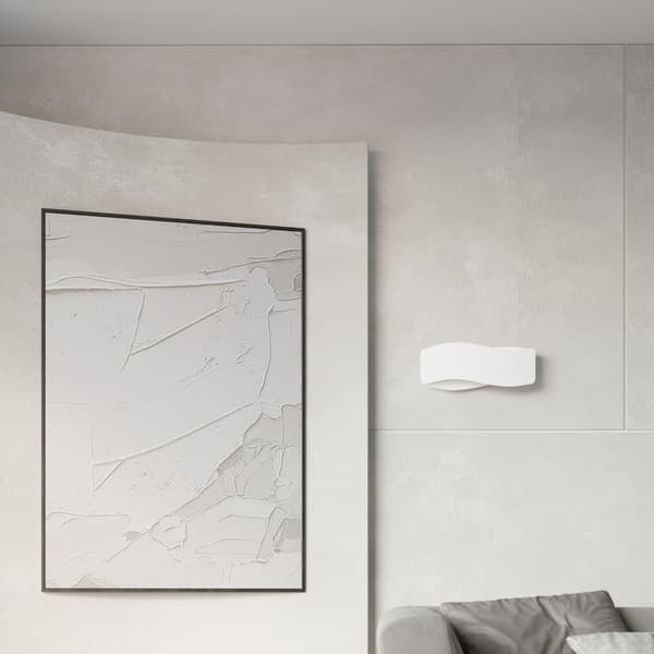 Vägglampa TILA 30 vit
