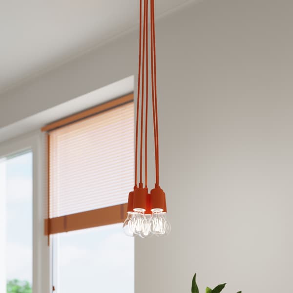 Pendel lampa DIEGO 1 orange