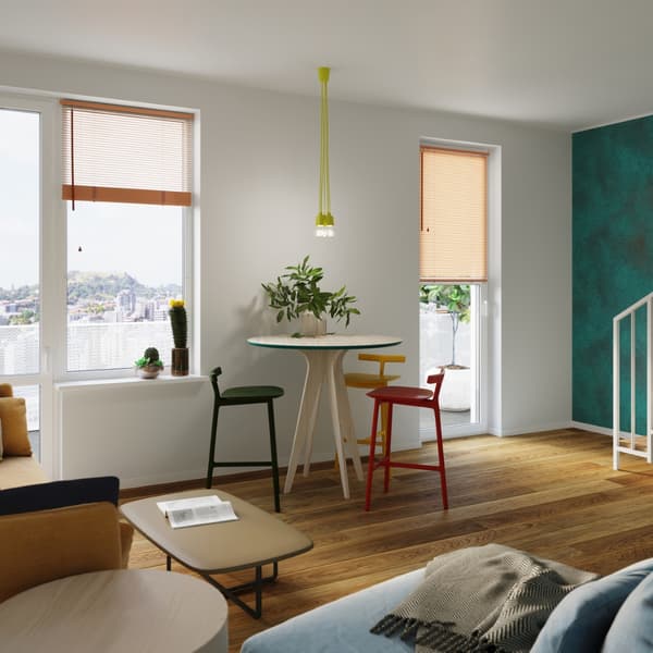 Pendel lampa DIEGO 5 gul