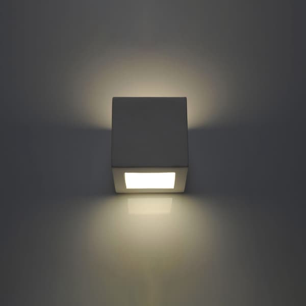 Vägglampa keramik LEO