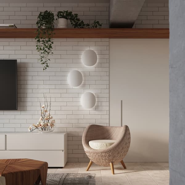 Vägglampa SENSES vit