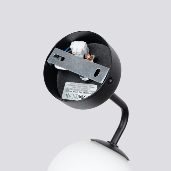 Vägglampa ASTRAL 1 svart