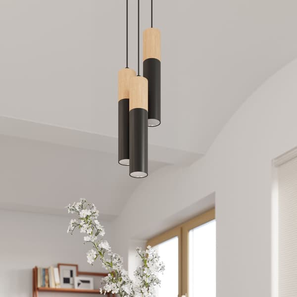 Pendel lampa PABLO 2 svart