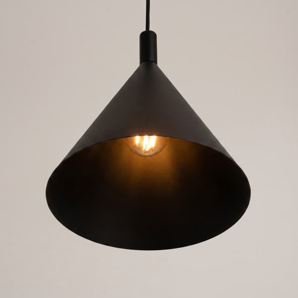 Pendellampa NOX 25 svart