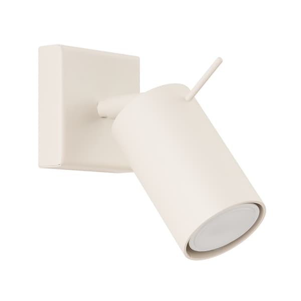 Vägglampa RING beige