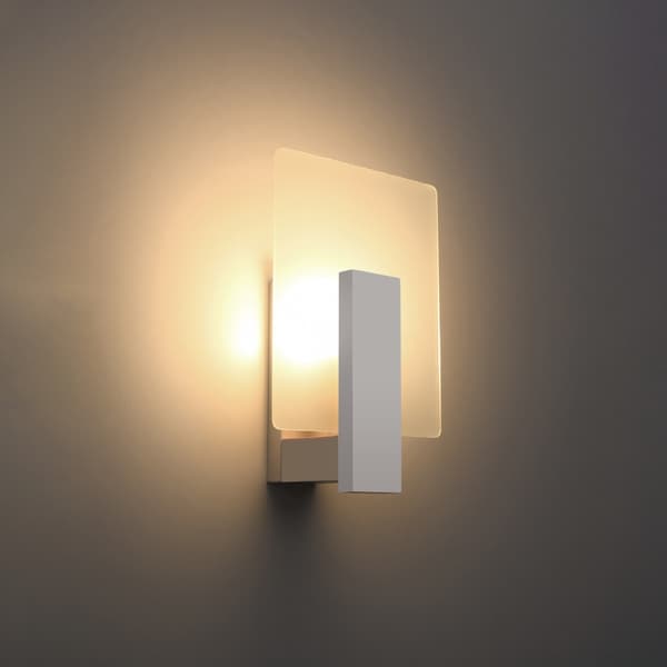 Vägglampa LAPPO vit