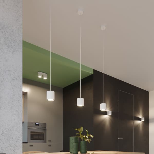 Vägglampa ORBIS 1 vit