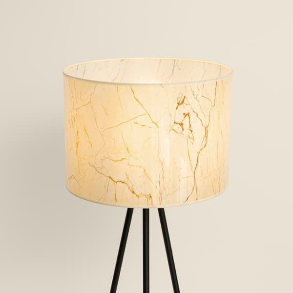 Golvlampa NEVIA marmor