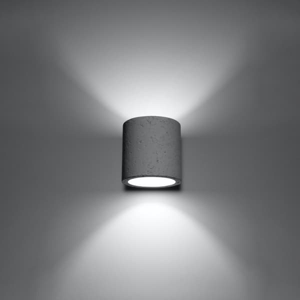 Vägglampa ORBIS betong
