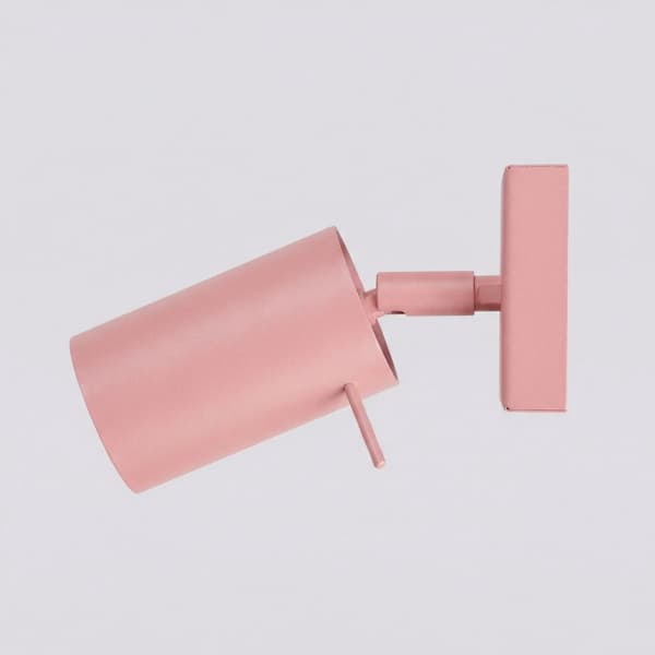 Vägglampa RING rosa