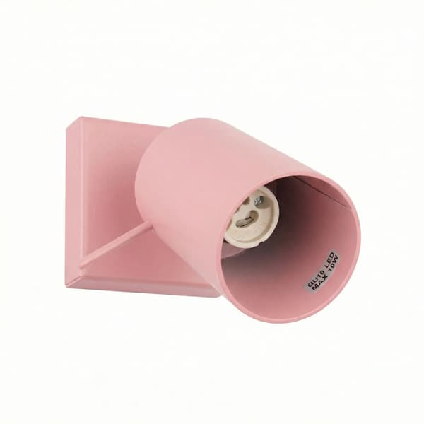 Vägglampa RING rosa