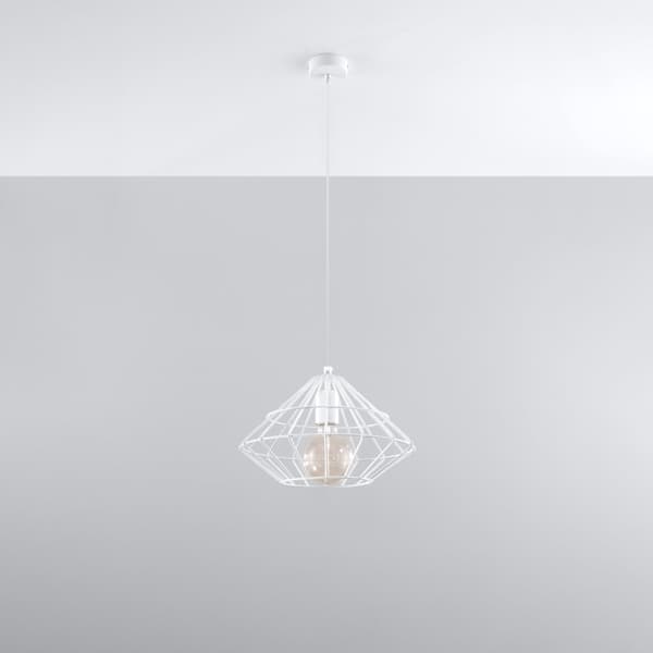 Pendel lampa UMBERTO vit