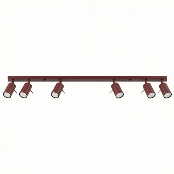 Taklampa RING 6L vinröd