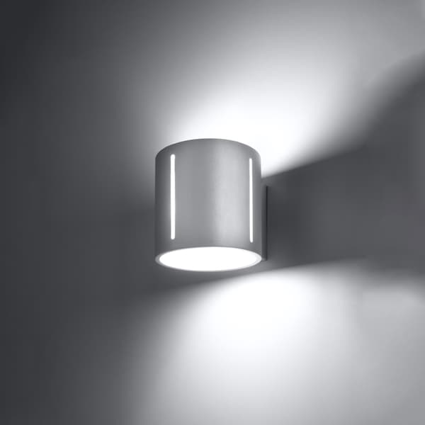 Vägglampa INEZ vit