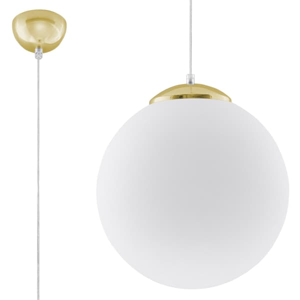 Pendel lampa UGO 30 gyllene