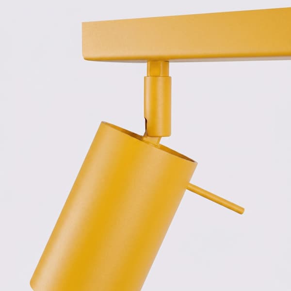 Taklampa RING 4L gul