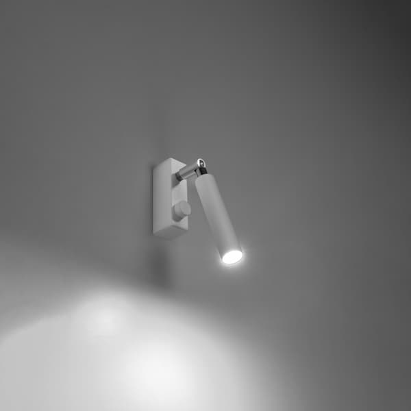 Vägglampa EYETECH 1 vit