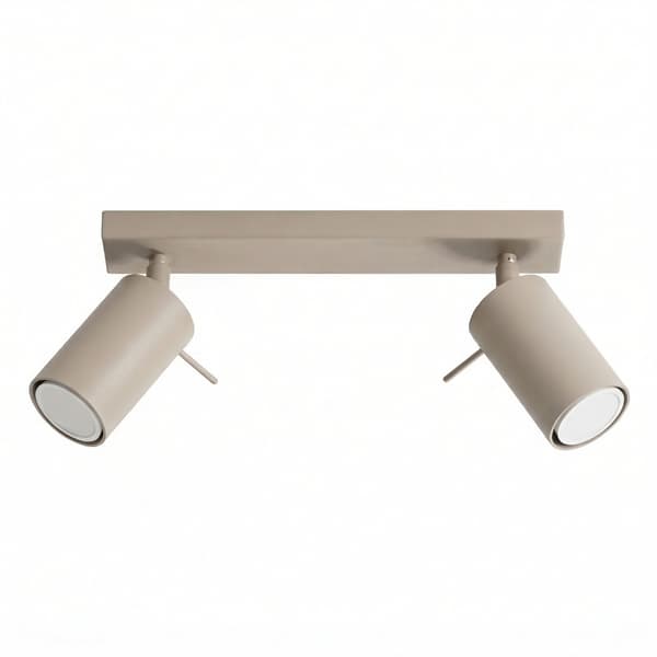 Taklampa RING 2 gråbrun