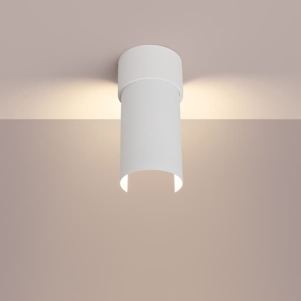 Taklampa FLASH vit