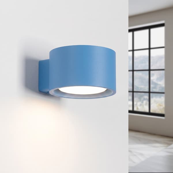 Vägglampa MODO 1 azurblå Gx53