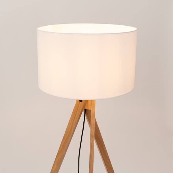 Golvlampa NATT vit