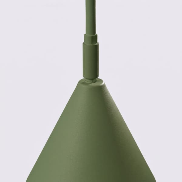 Golvlampa NOX olivgrön