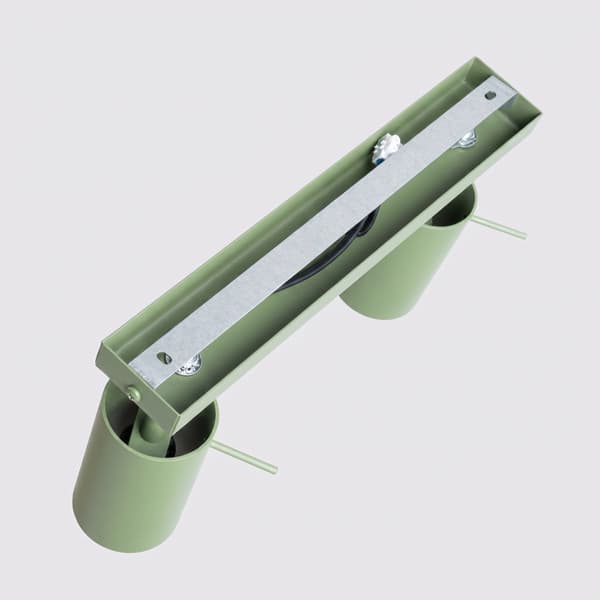 Taklampa RING 2 salvia
