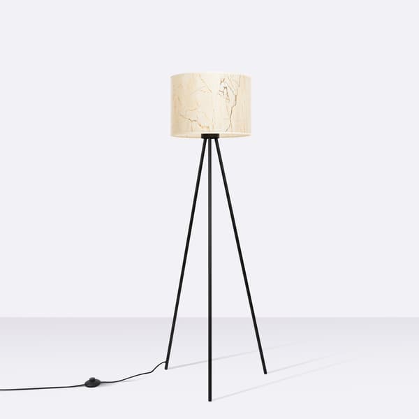 Golvlampa NEVIA marmor