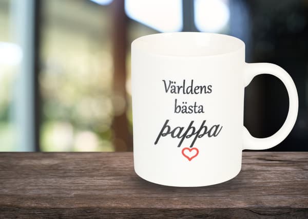 Mugg Världens bästa pappa