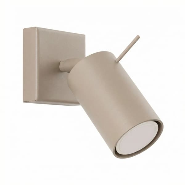 Vägglampa RING gråbrun