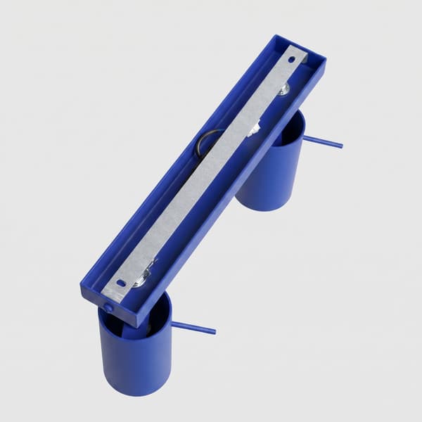 Taklampa RING 2 ultramarinblå