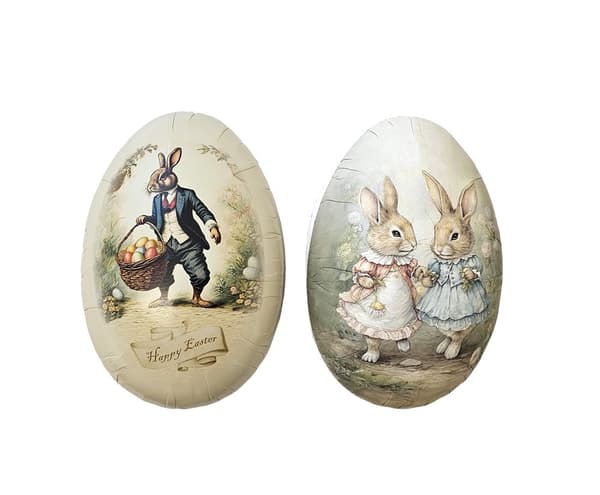 Påskägg 12 cm Papp