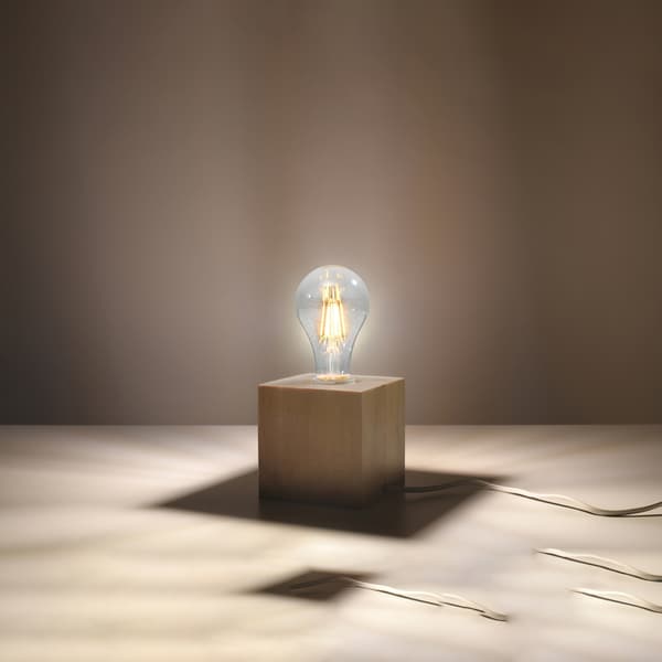 Bordslampa ARIZ trä