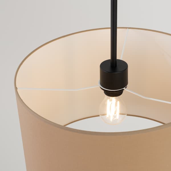 Pendellampa NEVIA beige