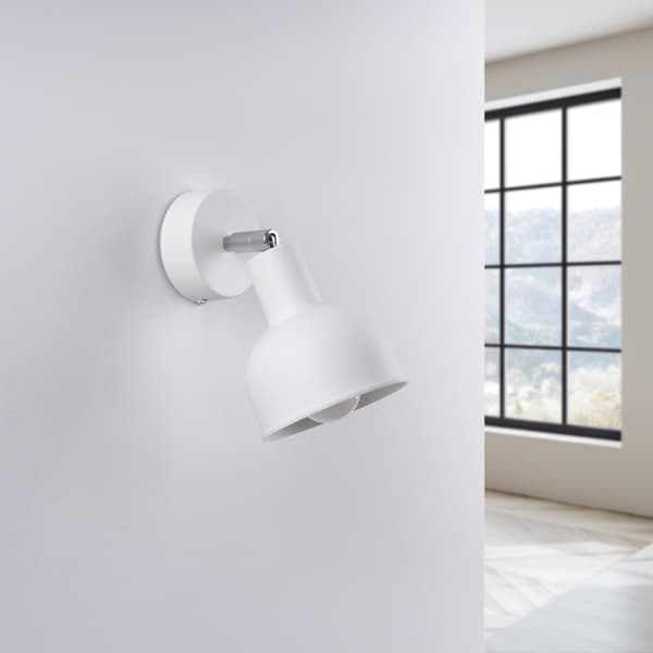 Vägglampa ELBA vit