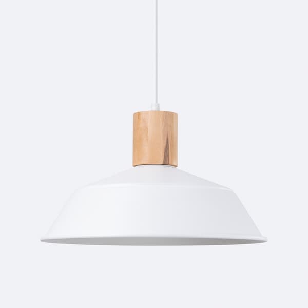 Pendellampa FANO vit