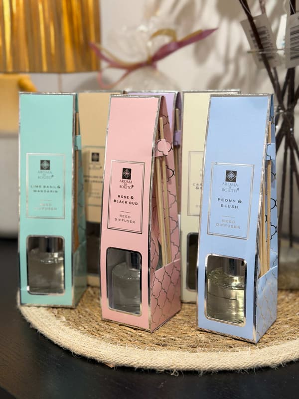 Doftpinnar Rose & Black Oud 50 ml