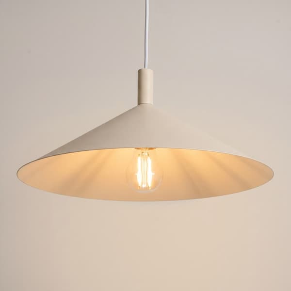 Pendellampa NOX 40 beige