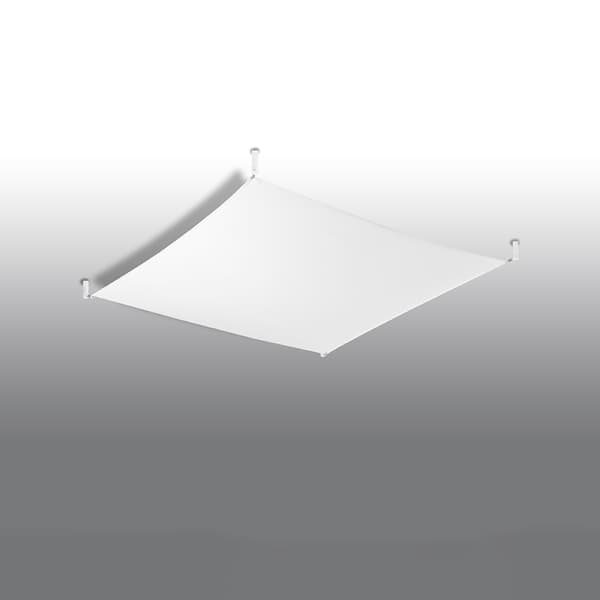 Taklampa LUNA 2 vit